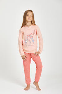 GIRL'S PAJAMA M/L EP7042 Tellini S.r.l. Wholesale Clothing